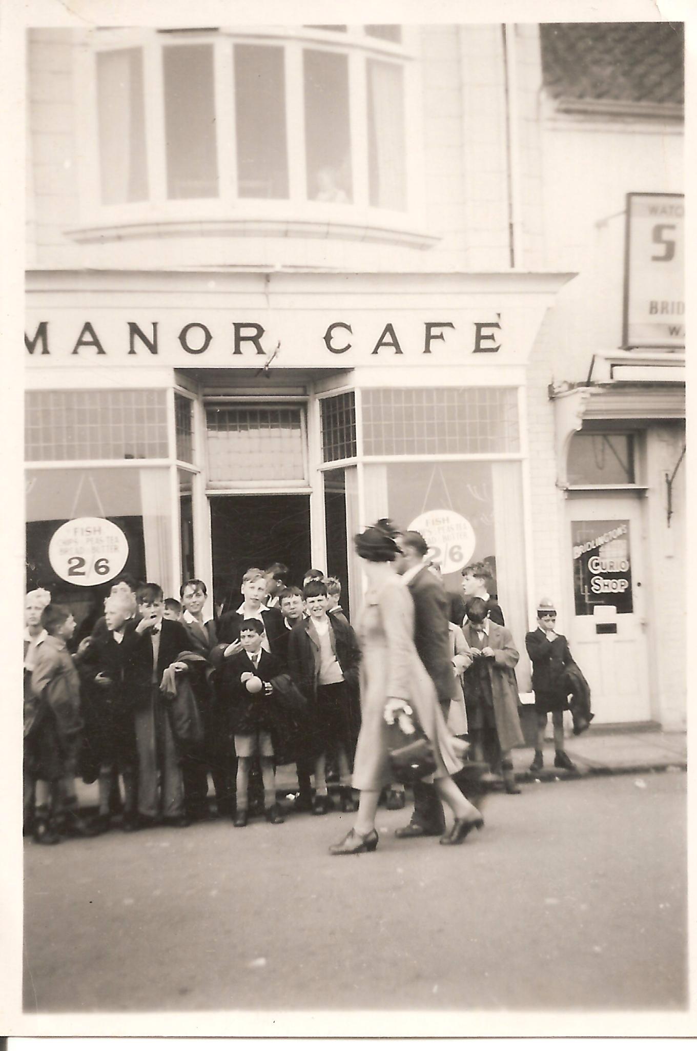 Manor cafe Bridlington
